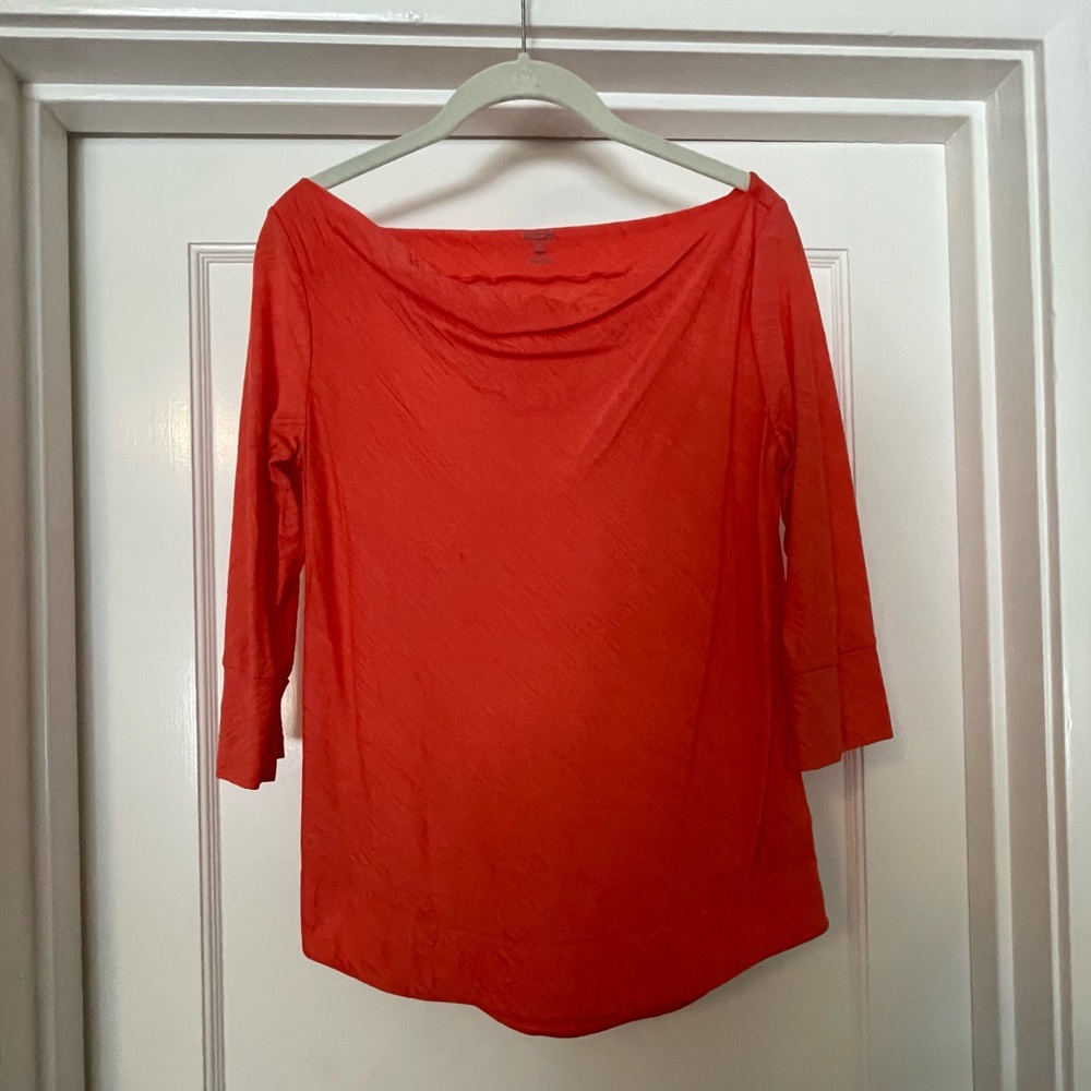 🌺 Icebreaker Willow 3/4 sleeve azalea